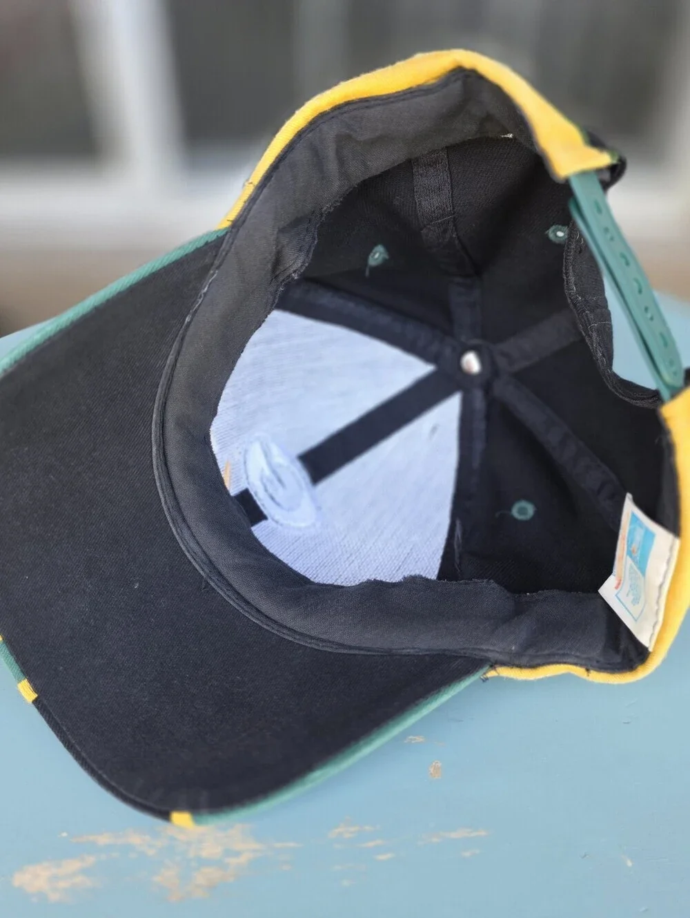 Vintage 90s Green Bay Packers Snapback Hat